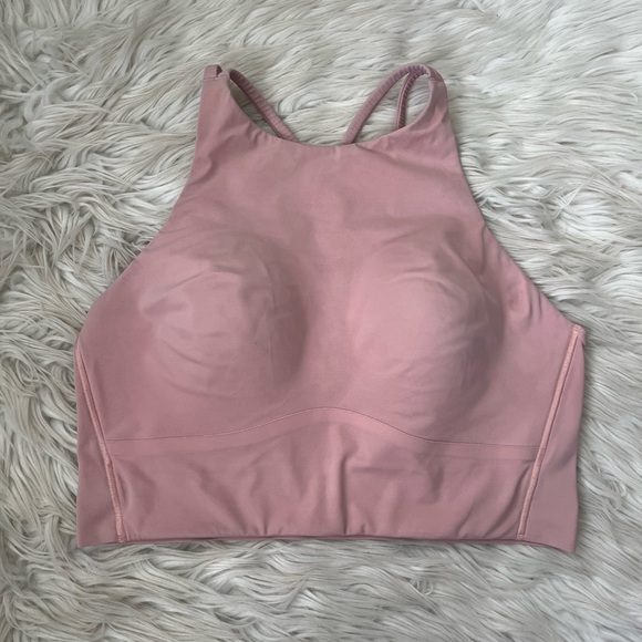 lululemon athletica Other - {Lululemon} Like a Cloud High-Neck Longline Bra Light Support, B/C Cup in Pink 6